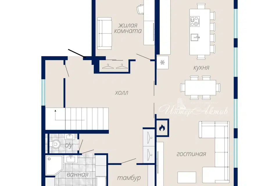 Продаётся 4-этажный дом, 574 м²