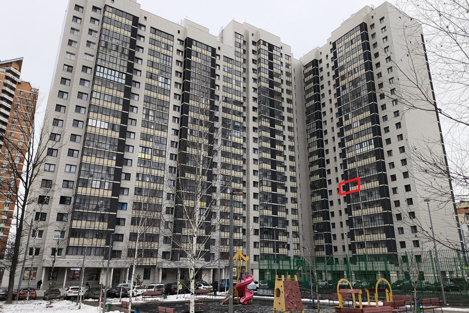 Продаётся 1-комнатная квартира, 41.5 м²