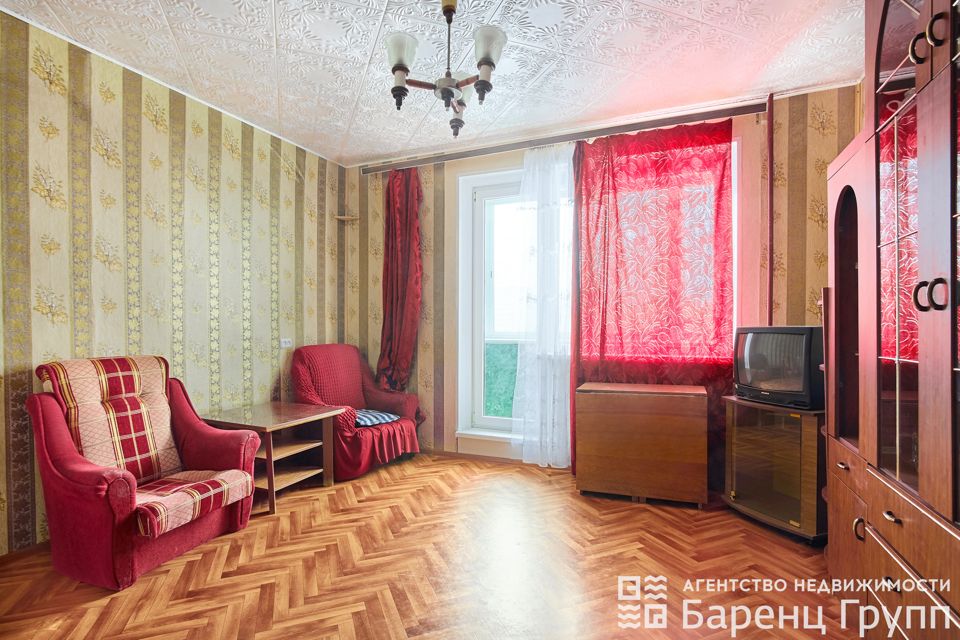 Продаётся 3-комнатная квартира, 65.5 м²