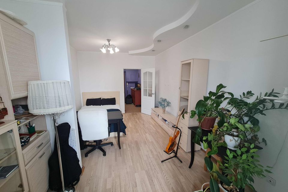 Продаётся 1-комнатная квартира, 51.4 м²