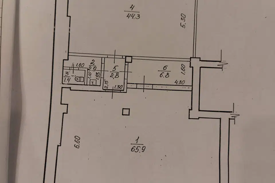 Продаётся помещение своб. назначения, 124.6 м²