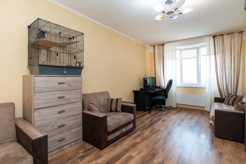 Продаётся 1-комнатная квартира, 39.5 м²