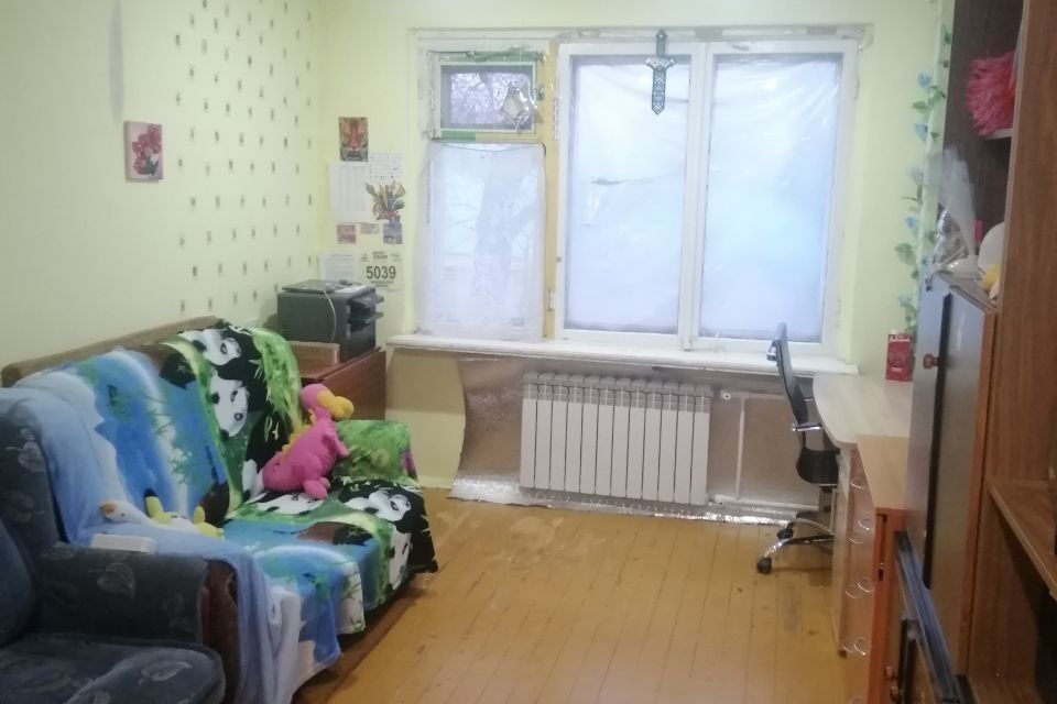 Продаётся 3-комнатная квартира, 62.8 м²