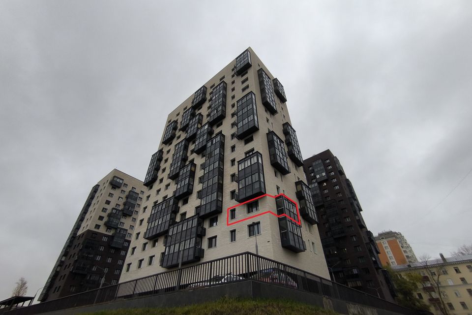 Продаётся 1-комнатная квартира, 44 м²
