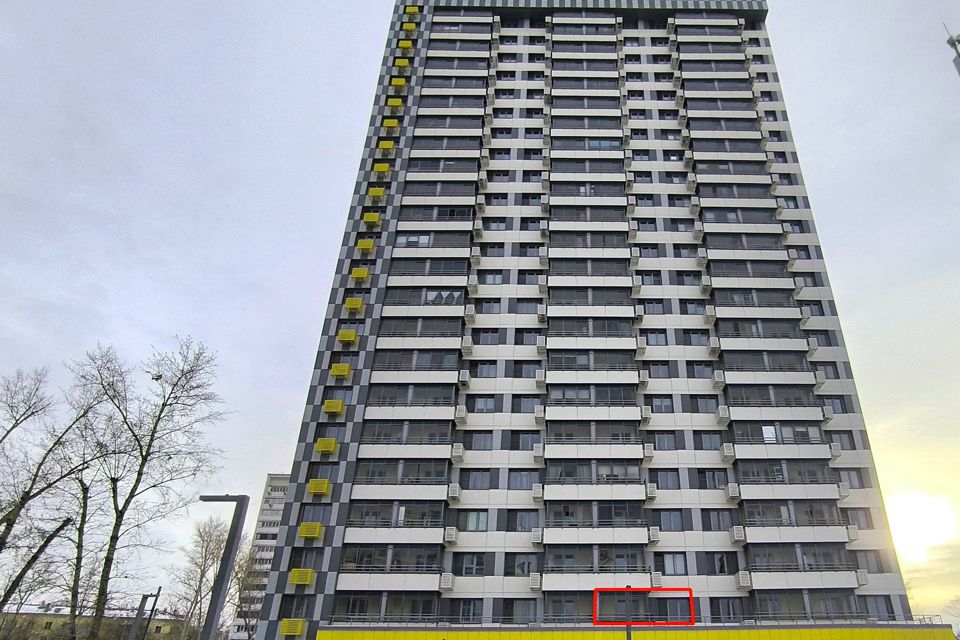 Продаётся 1-комнатная квартира, 39.6 м²