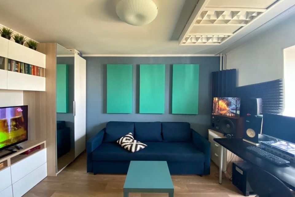 Продаётся 2-комнатная квартира, 54.3 м²