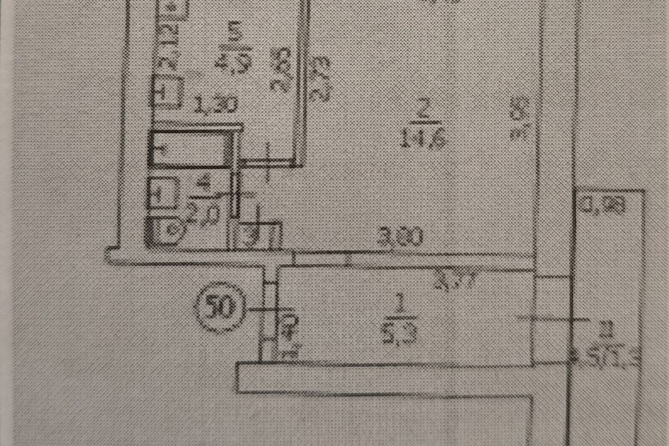 Продаётся 1-комнатная квартира, 32 м²