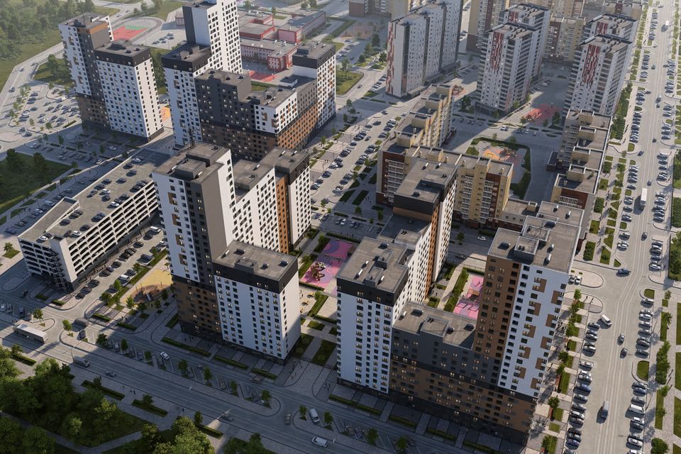 Продаётся 1-комнатная квартира, 46.7 м²