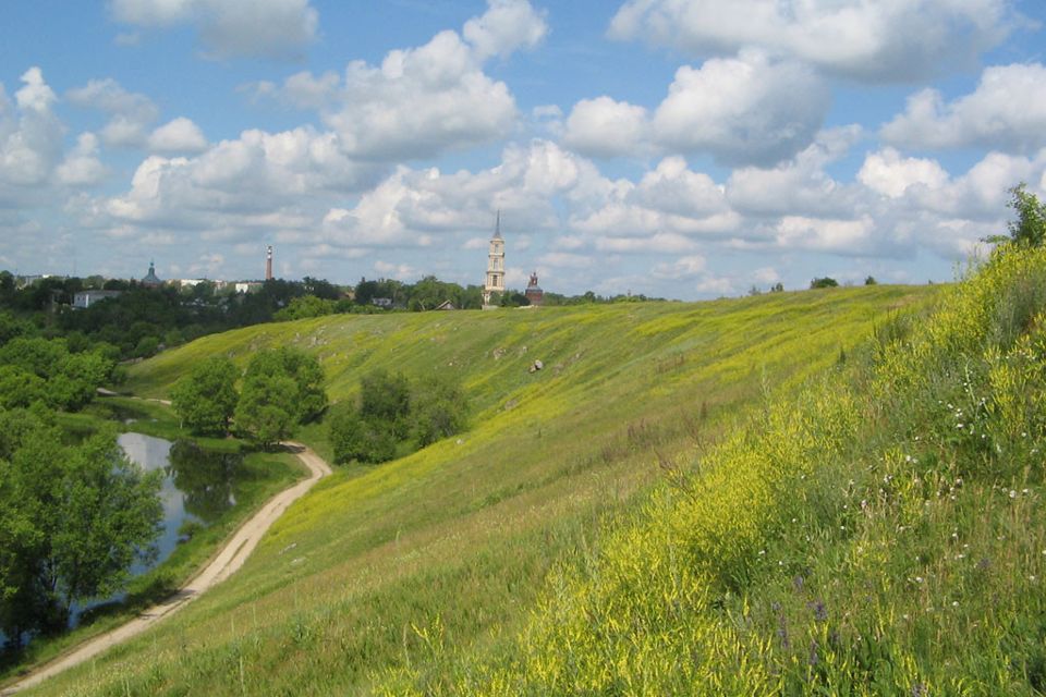 Улочки города Венев Тульская область