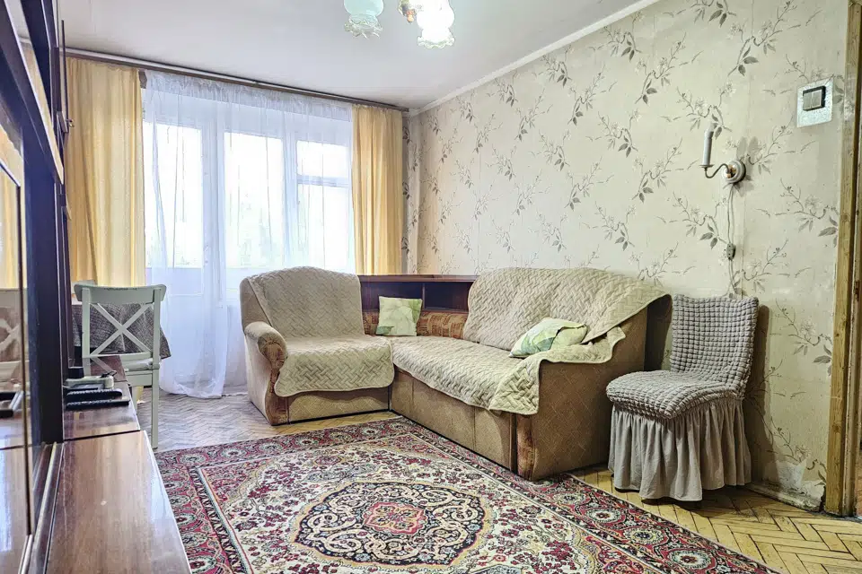 Продаётся 3-комнатная квартира, 56.6 м²