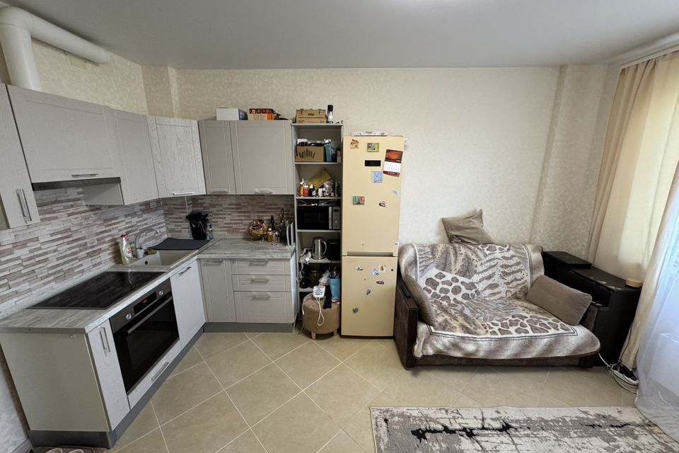 Продаётся 1-комнатная квартира, 39.6 м²