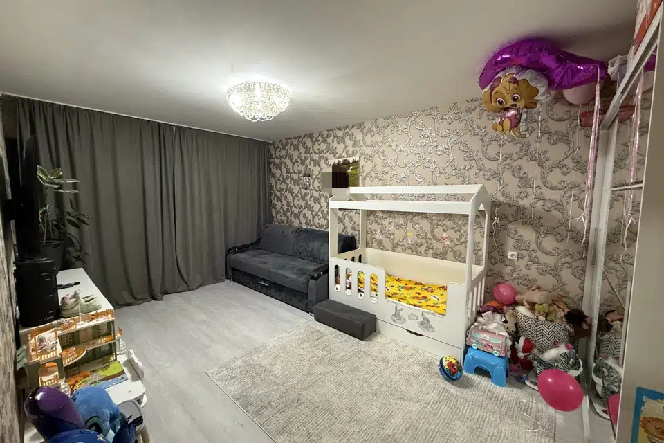 Продаётся 1-комнатная квартира, 39.4 м²