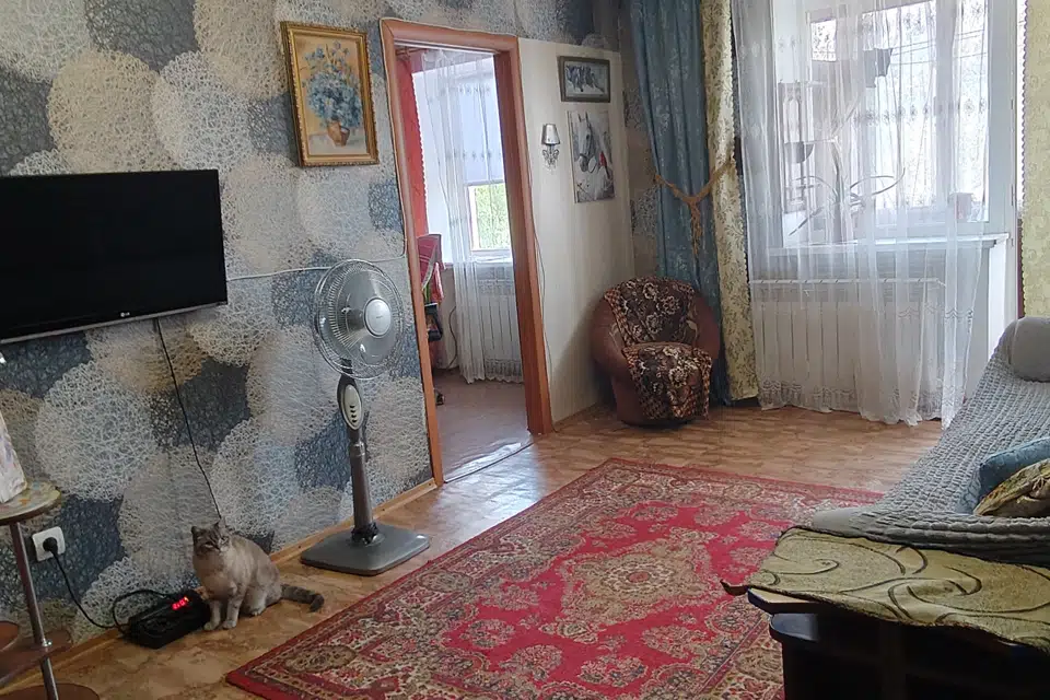 Продаётся 3-комнатная квартира, 56 м²