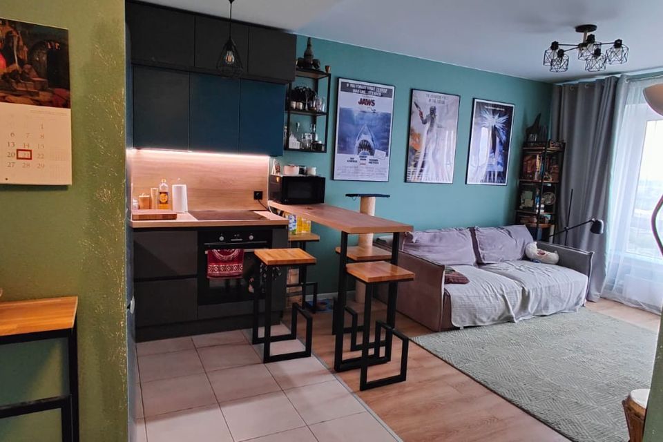 Продаётся 1-комнатная квартира, 39.1 м²