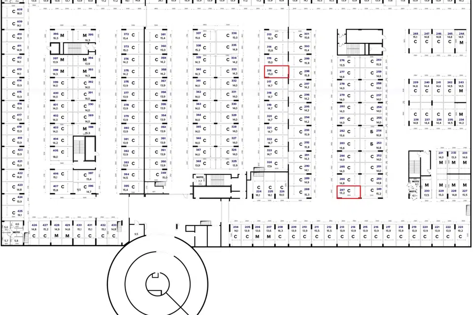 Продаётся машиноместо, 15 м²