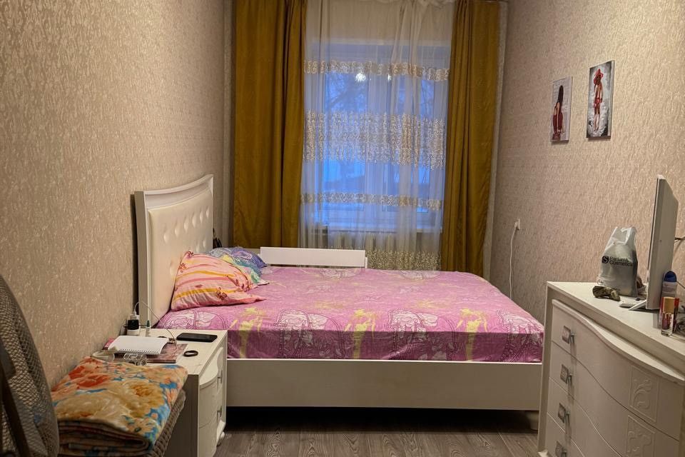 Продаётся 3-комнатная квартира, 57.7 м²