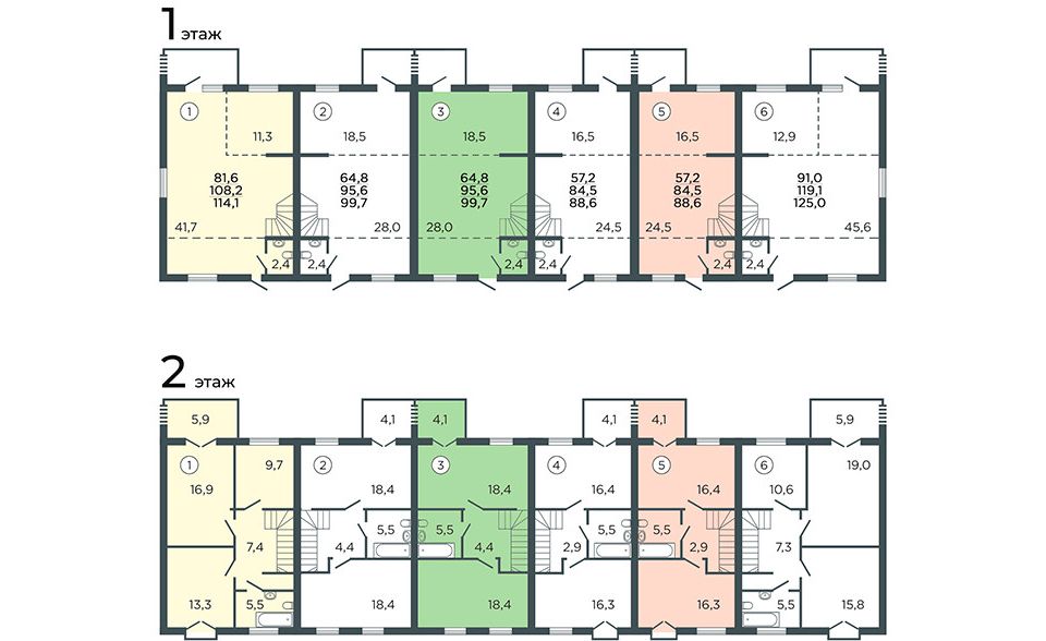Продаётся 2-комнатная квартира, 114.1 м²