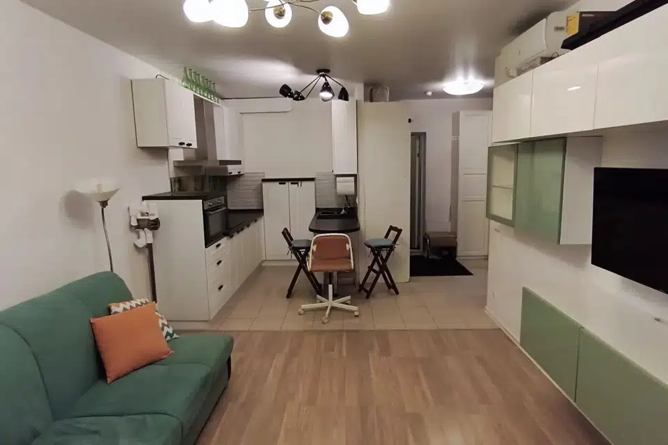 Продаётся 1-комнатная квартира, 43.3 м²