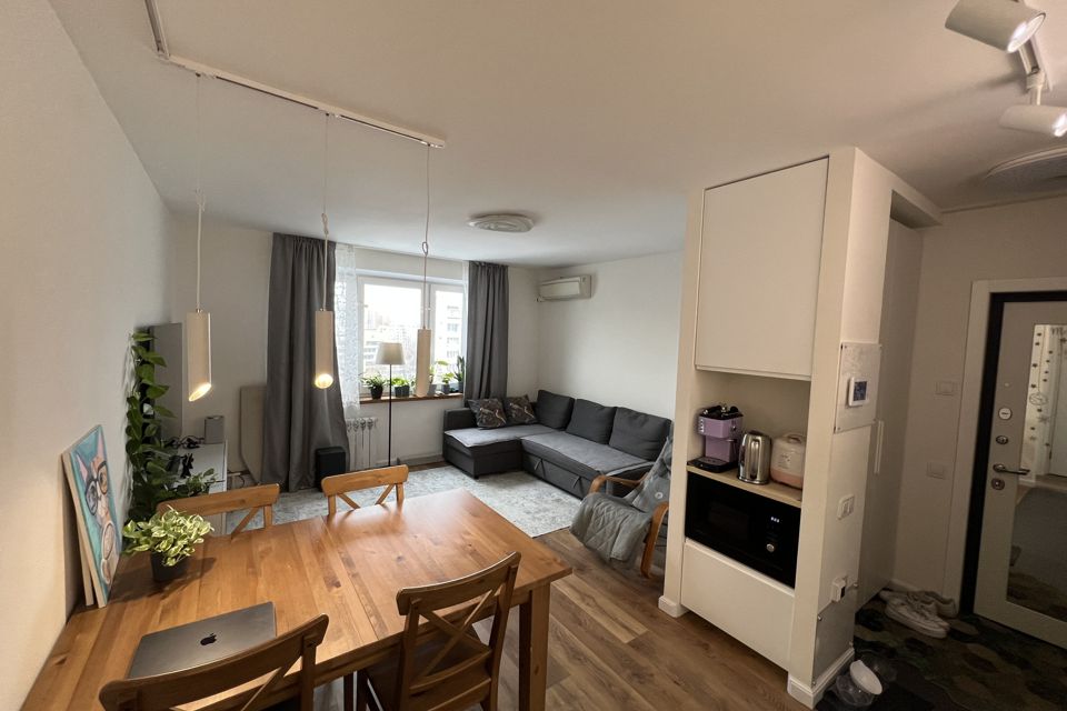 Продаётся 2-комнатная квартира, 51.9 м²