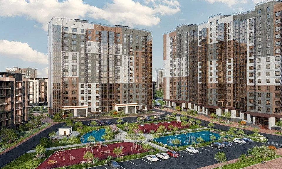 Продаётся 1-комнатная квартира, 45.01 м²