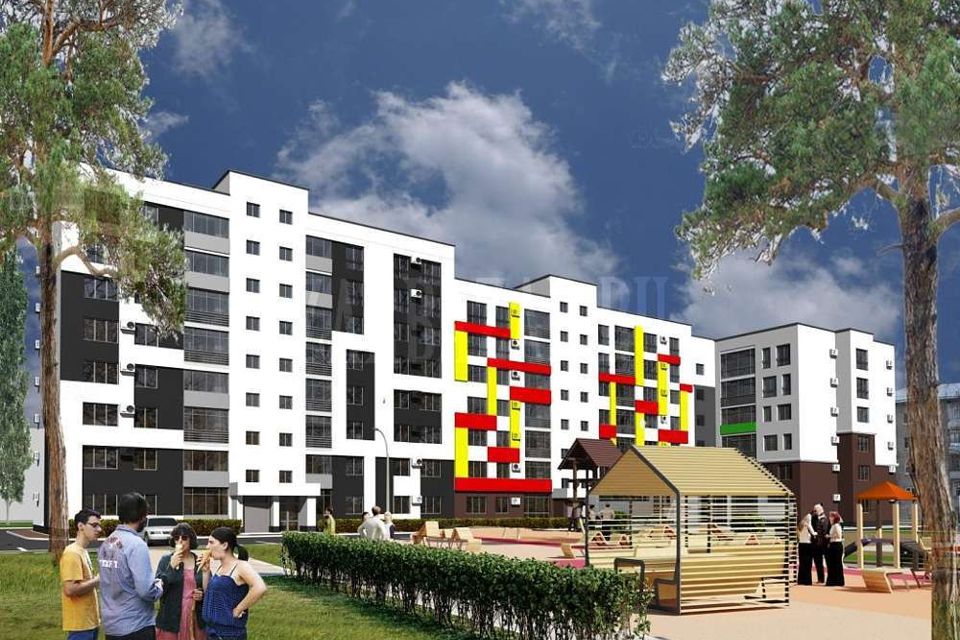 Продаётся 1-комнатная квартира, 42.9 м²