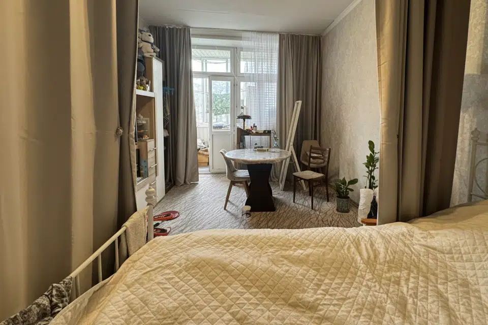 Продаётся 2-комнатная квартира, 55.8 м²