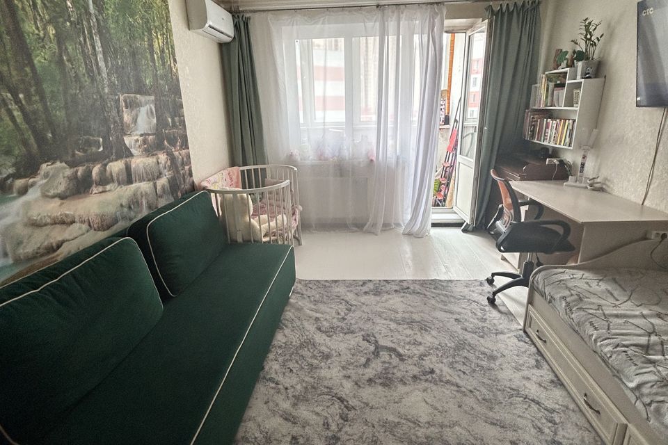 Продаётся 1-комнатная квартира, 39.8 м²