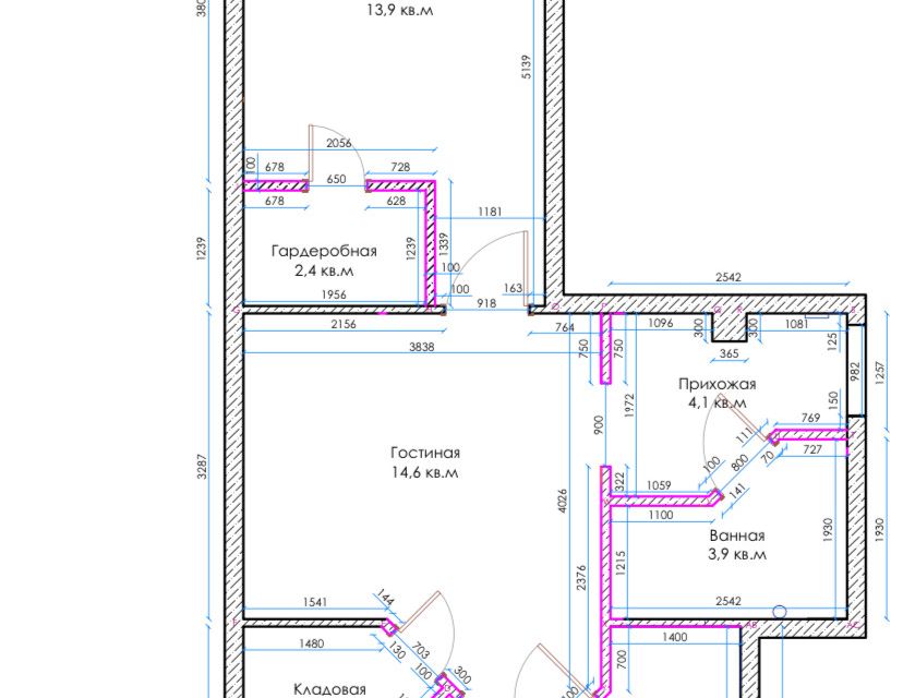 Продаётся 3-комнатная квартира, 64 м²