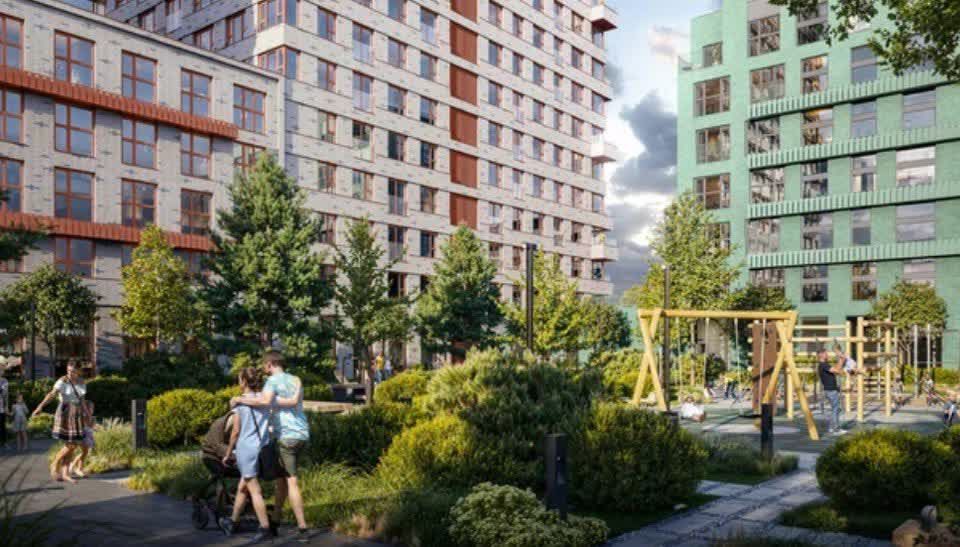 Продаётся 3-комнатная квартира, 74.1 м²