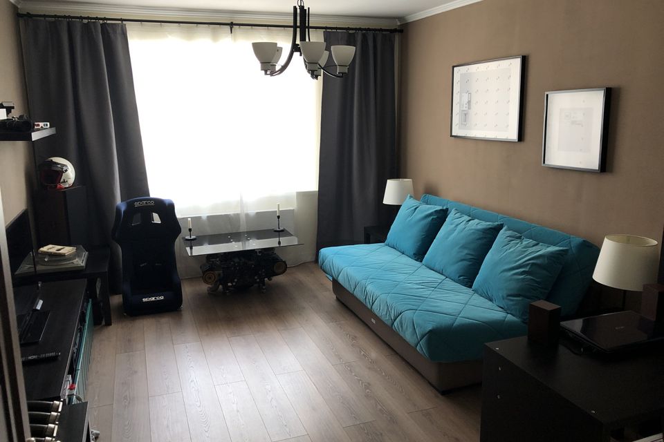 Продаётся 1-комнатная квартира, 39.3 м²