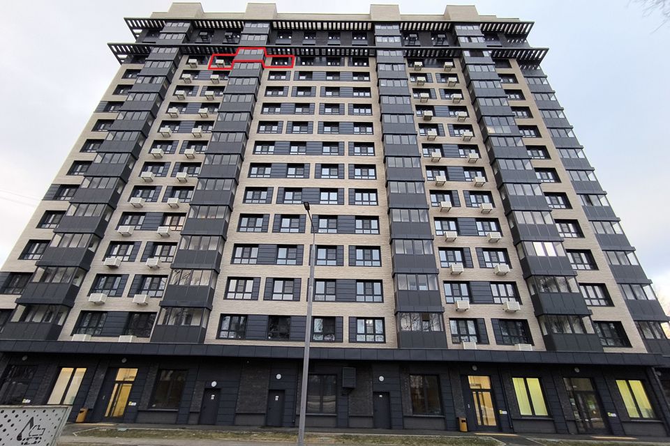Продаётся 2-комнатная квартира, 55.3 м²