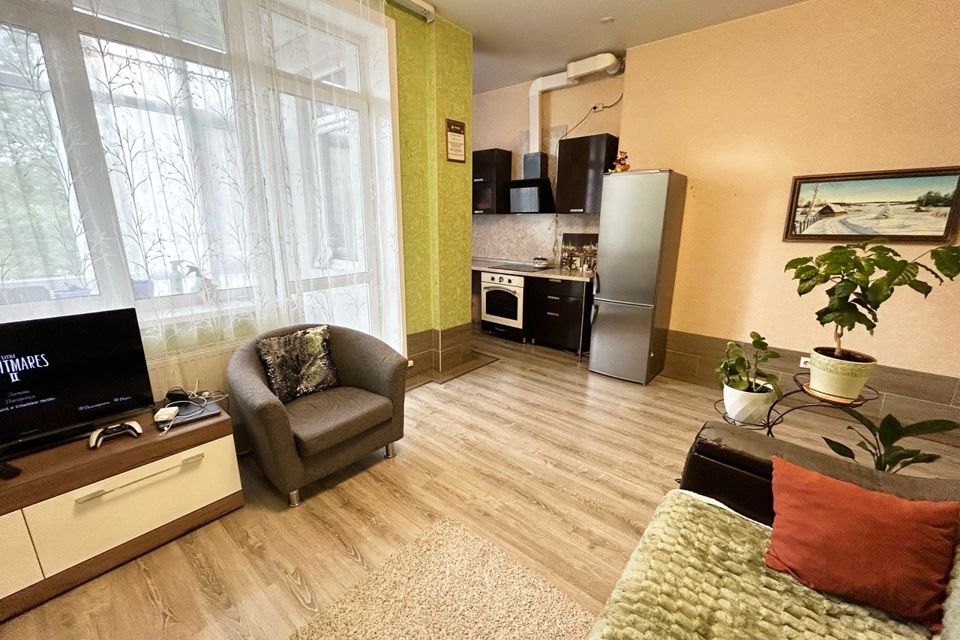 Продаётся 1-комнатная квартира, 39.1 м²