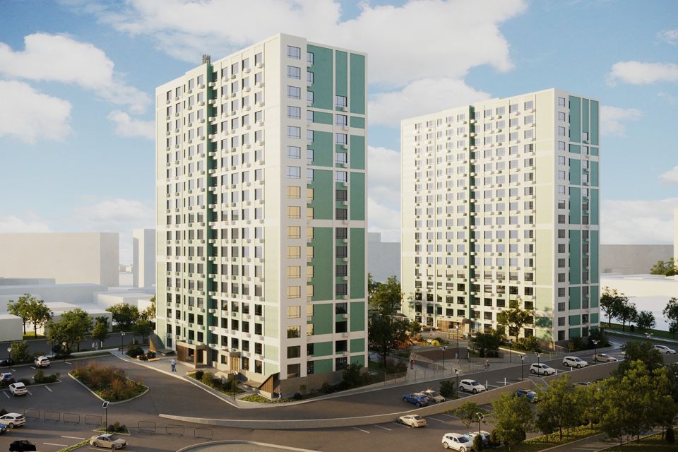 Продаётся 2-комнатная квартира, 66.5 м²