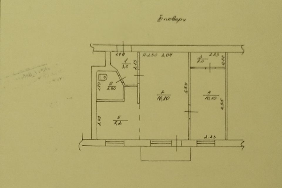 Продаётся 2-комнатная квартира, 42.6 м²