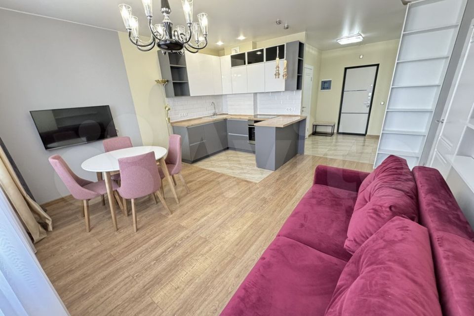 Продаётся 1-комнатная квартира, 52.2 м²