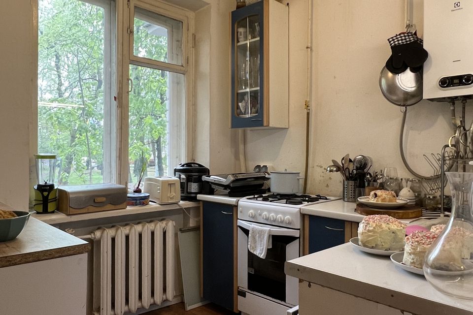 Продаётся 3-комнатная квартира, 55 м²