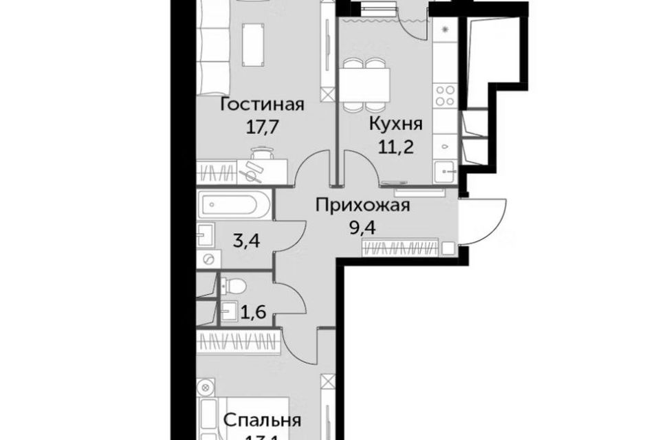 Купить Квартиру Жк Ясный Метро Домодедовская