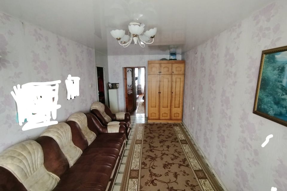Продаётся 3-комнатная квартира, 57.7 м²