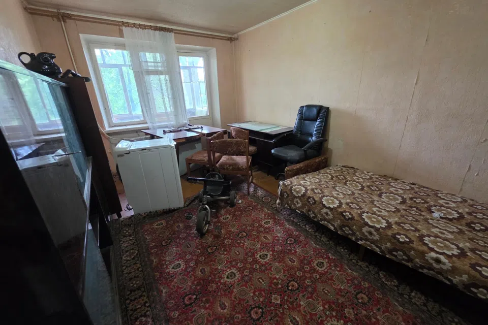 Продаётся 3-комнатная квартира, 58 м²