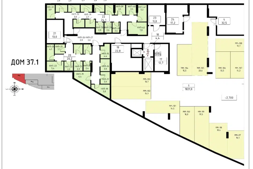 Продаётся гараж, 2.9 м²