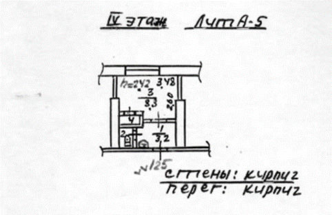 Продаётся 1-комнатная квартира, 13 м²
