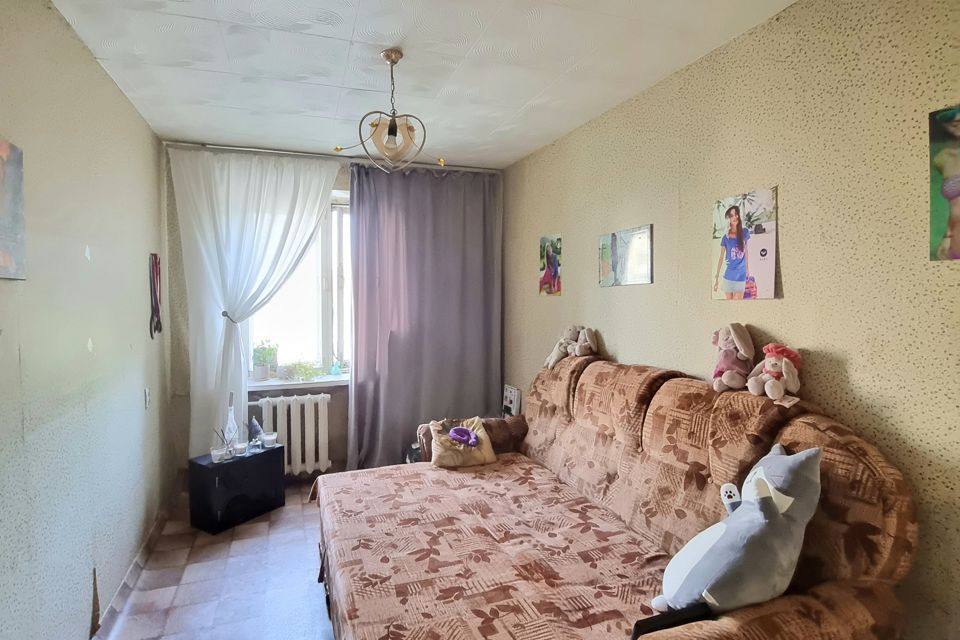 Продаётся 3-комнатная квартира, 59 м²