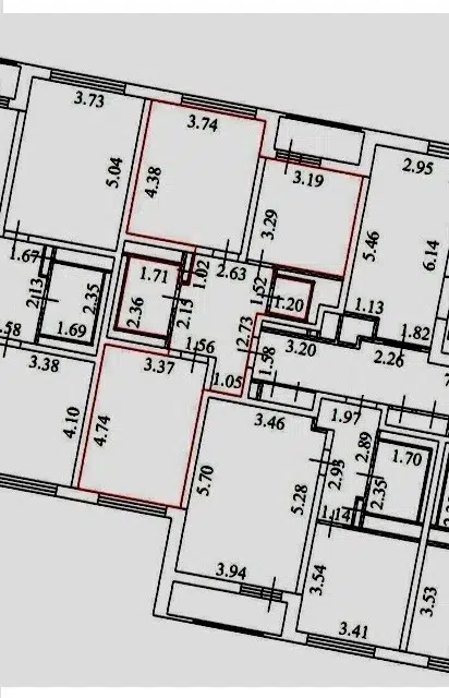 Продаётся 2-комнатная квартира, 57.7 м²