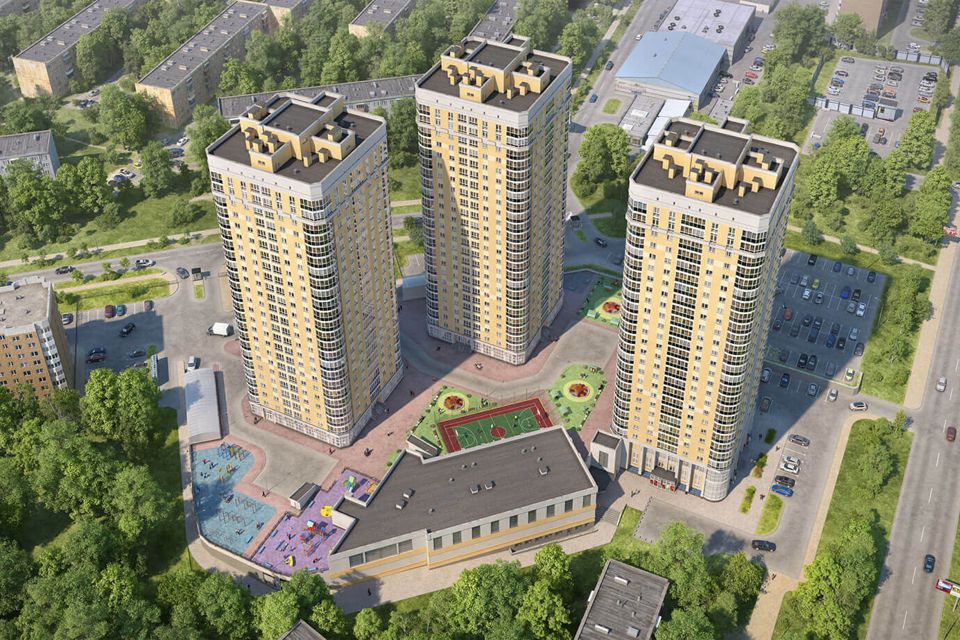 Продаётся 4-комнатная квартира, 95.7 м²