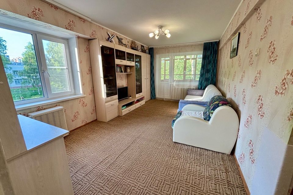 Продаётся 2-комнатная квартира, 43.4 м²