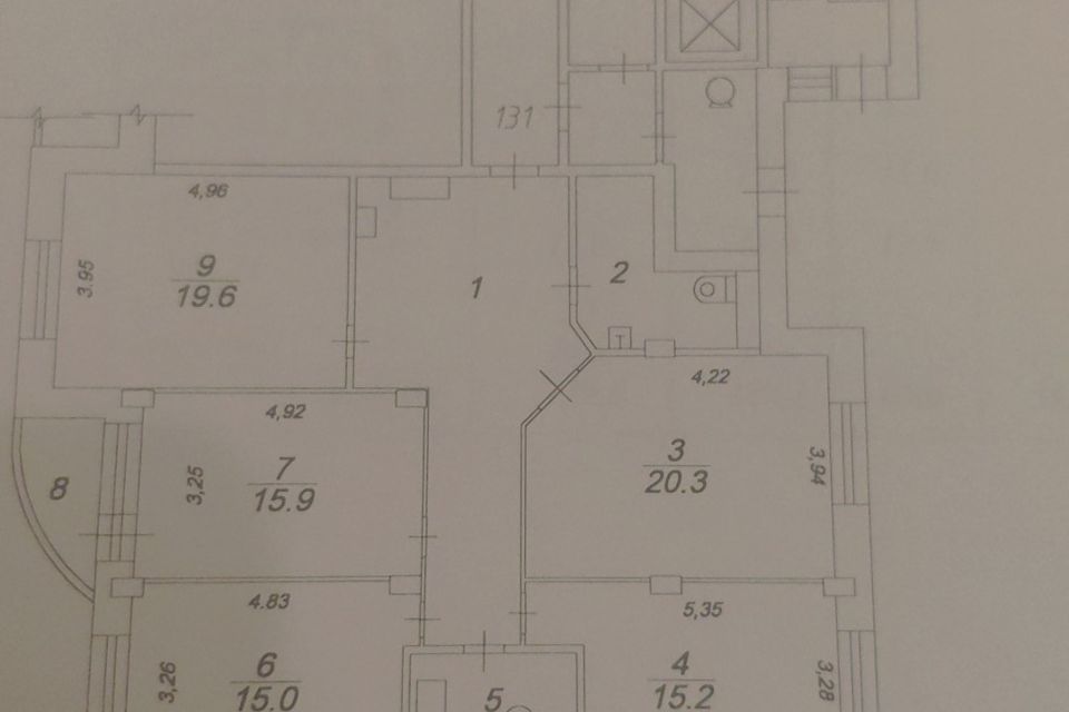 Продаётся 4-комнатная квартира, 120.1 м²