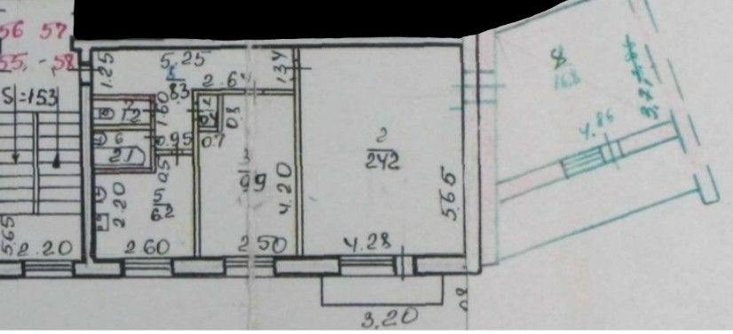 Продаётся 3-комнатная квартира, 69.1 м²