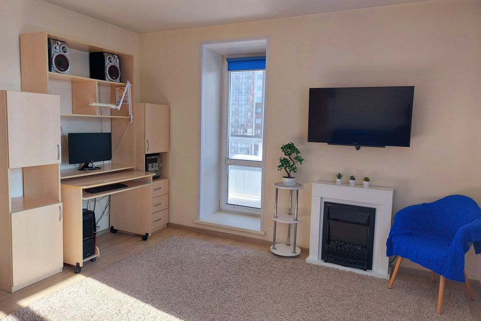 Продаётся 1-комнатная квартира, 43.2 м²