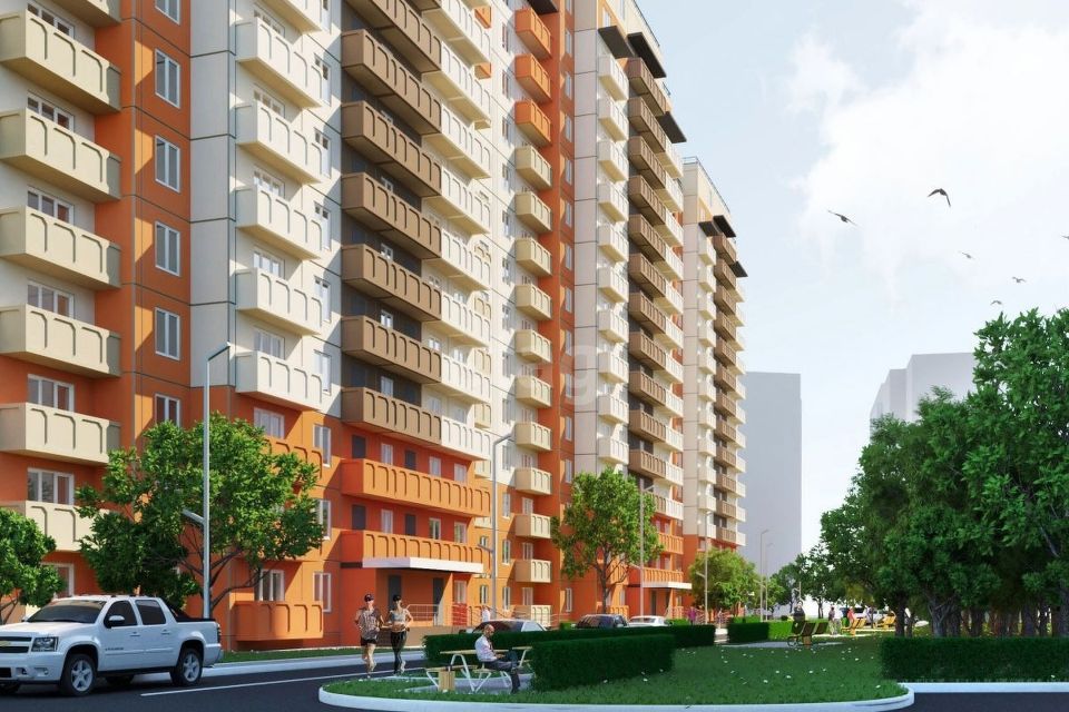 Продаётся 1-комнатная квартира, 42.6 м²