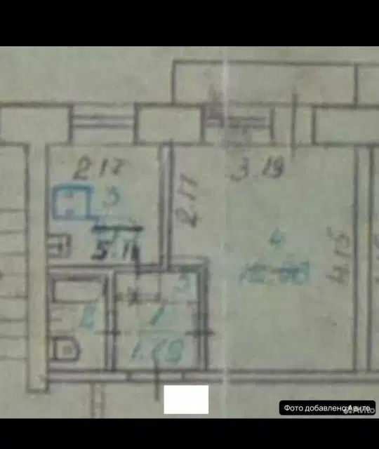 Продаётся 1-комнатная квартира, 29.7 м²